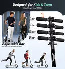 Adjustable Kick Scooter for Adults Teens Kid Foldable Scooter 7.9IN Big Wheels