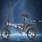 AOVOPRO EB60 14 Inch Ebike 500W Folding Electric Bike Bicycle 48V 10.4AH 22MPH