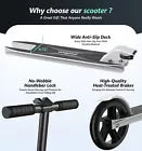 Adjustable Kick Scooter for Adults Teens Kid Foldable Scooter 7.9IN Big Wheels