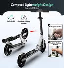 Adjustable Kick Scooter for Adults Teens Kid Foldable Scooter 7.9IN Big Wheels